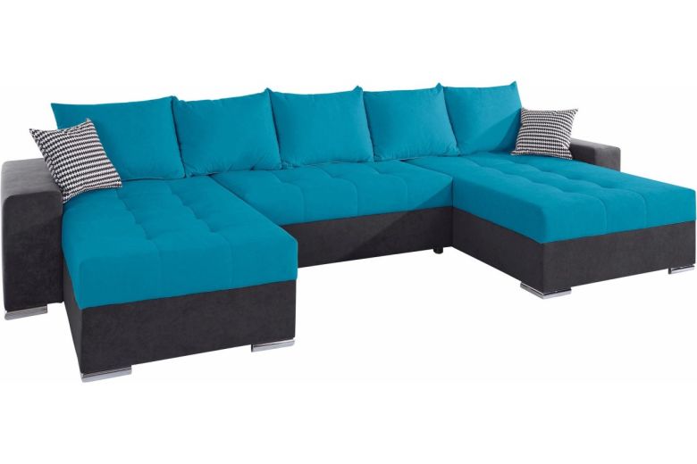 U shape sofa - Josy 2 (Pull-out with storage box)