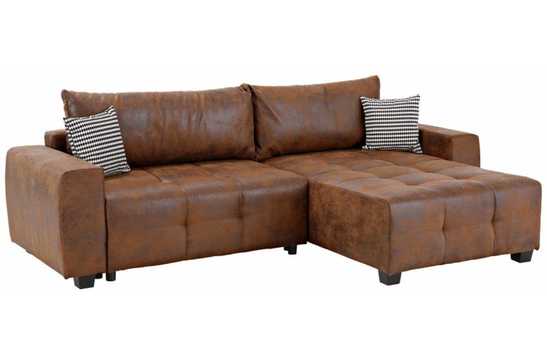 Corner sofa - Bella (Pull-out with storage box)
