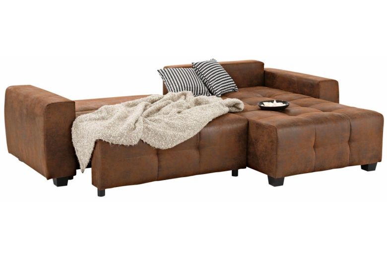 Corner sofa - Bella (Pull-out with storage box)