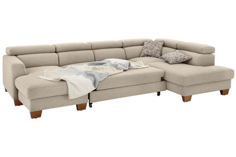 U shape sofa - Steve (Pull-out with storage box)