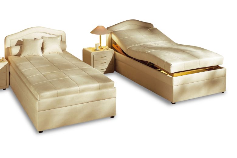 Upholstered bed 100x200 - Mark (With storage box)