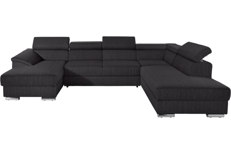 U shape sofa - David (Pull-out with storage box)