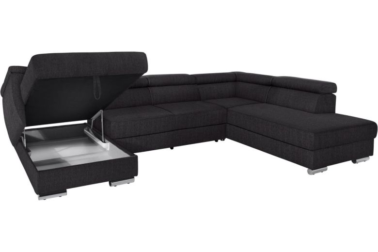 U shape sofa - David (Pull-out with storage box)