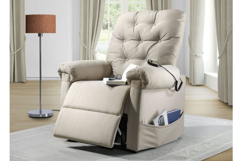 TV chair - TV armchair with motor and lift aid - beige TV chair - TV armchair with motor and lift aid - beige