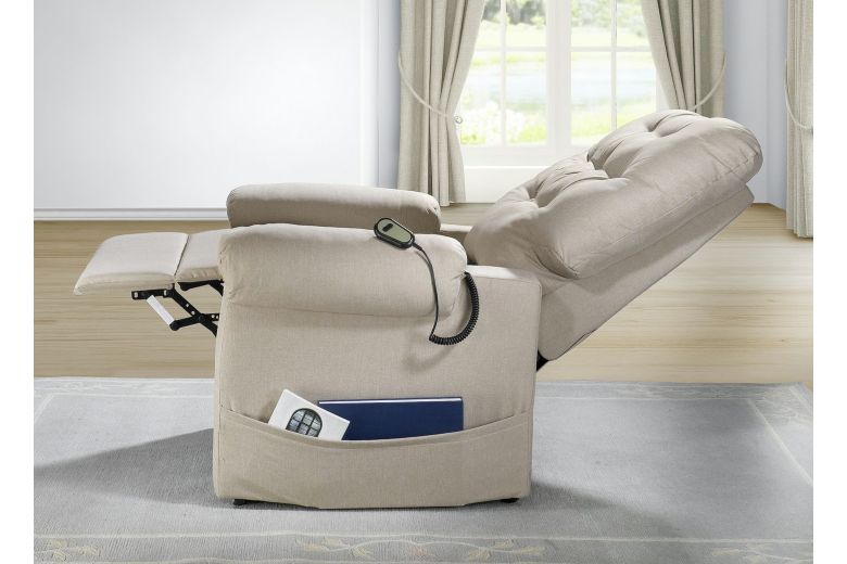 TV chair - TV armchair with motor and lift aid - beige TV chair - TV armchair with motor and lift aid - beige