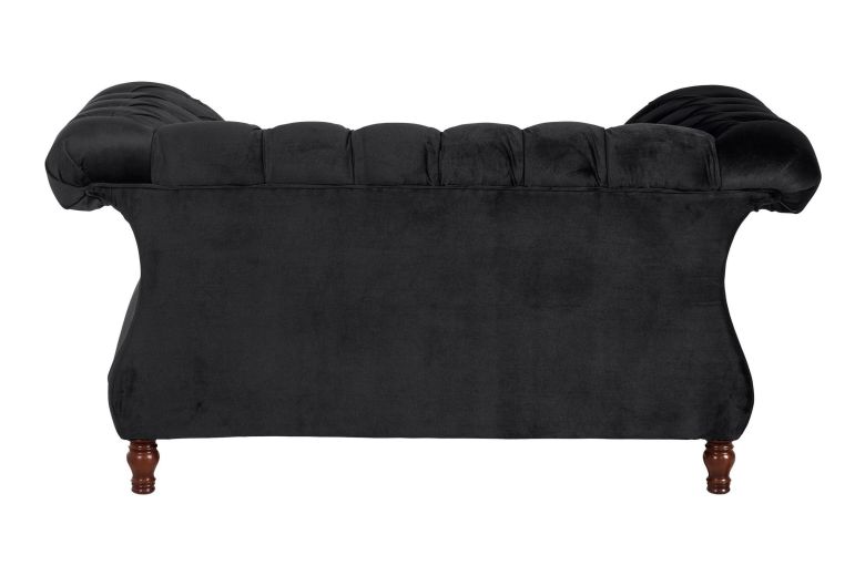 Stolmar 2er-Sofa Izabelle - Schwarz