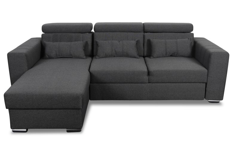 Corner sofa - Lucca - R (Pull-out with storage box)