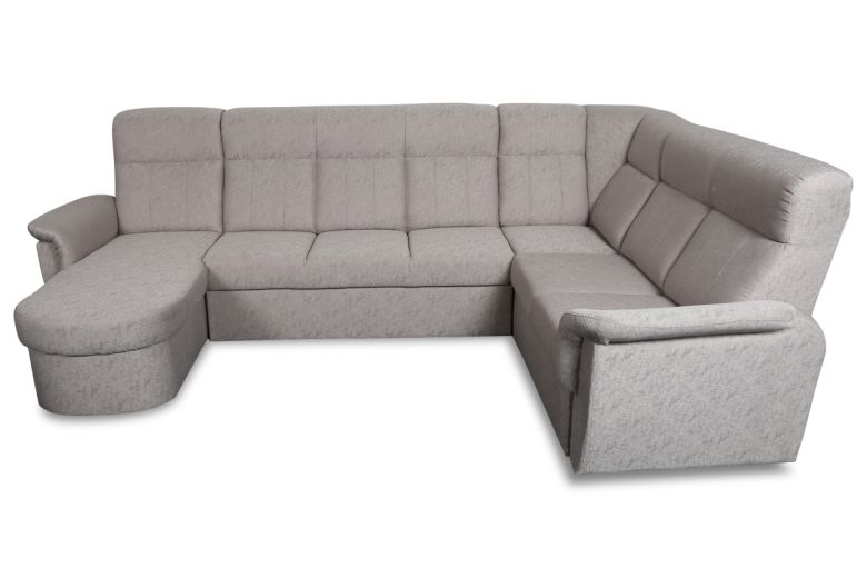 Furntrade Wohnlandschaft Prato - mit Schlaffunktion - Beige