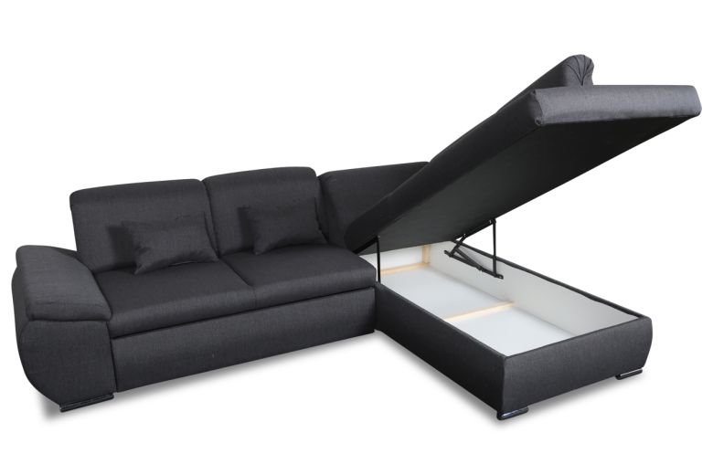 Corner sofa XL - Caro (Pull-out with storage box)