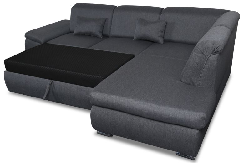 Corner sofa XL - Caro (Pull-out with storage box)