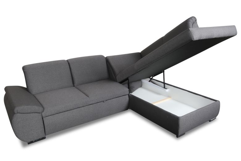 Corner sofa XL - Caro (Pull-out with storage box)