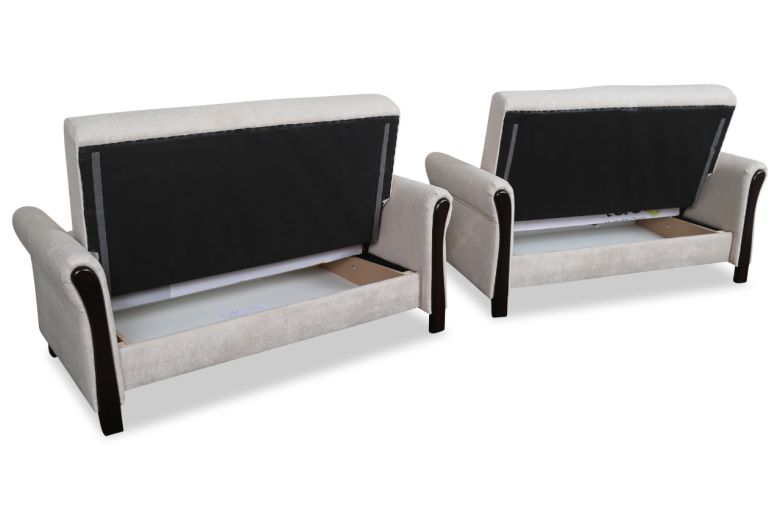 Комплект диванов 2+2 - Eliza (Pаскладной с ящиком для белья)