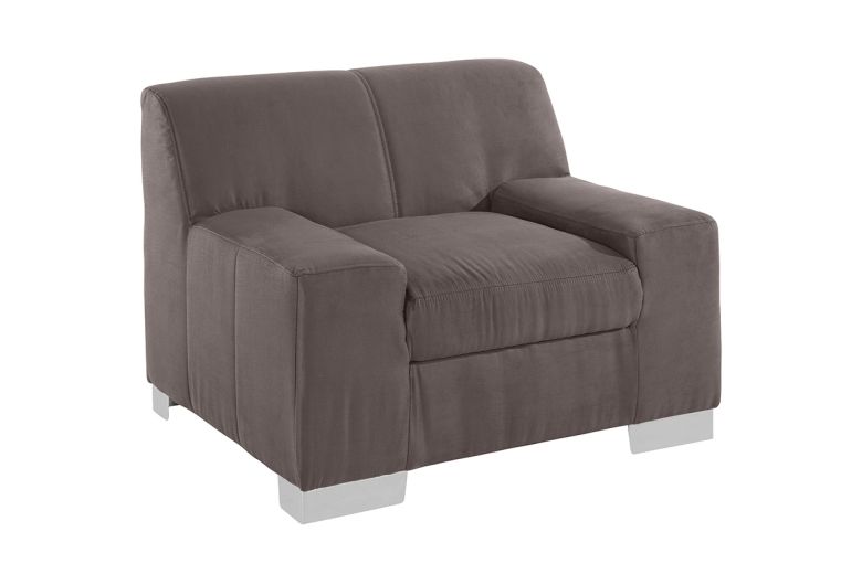 Garnitur 3-3 Bero  mit Sessel - Braun