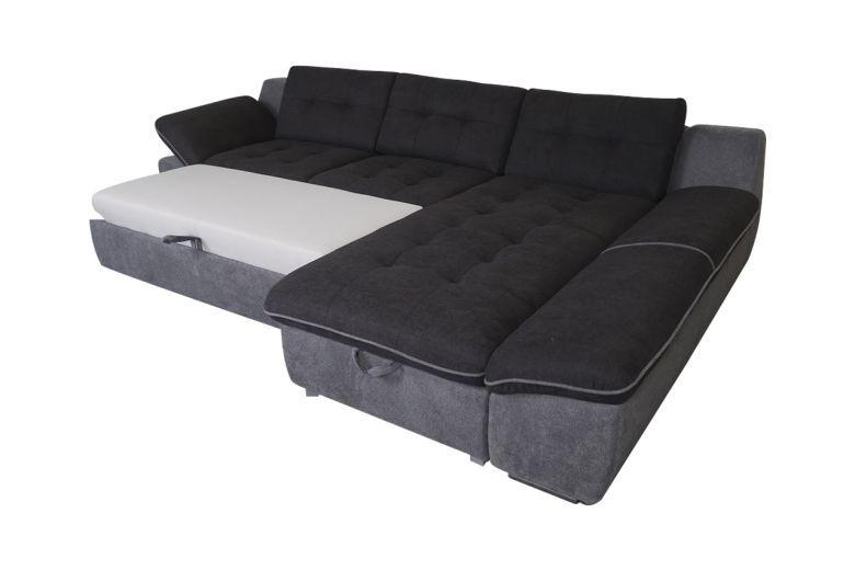 Corner sofa - Milo (Pull-out with storage box)