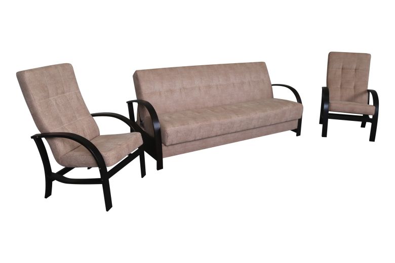 Furniture set 3+1+1 - Malmo 47452 (Pull-out with storage box)