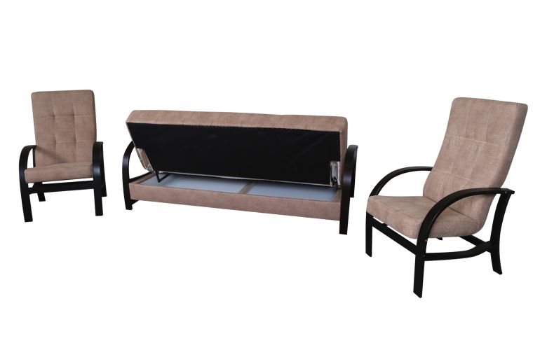 Furniture set 3+1+1 - Malmo 47452 (Pull-out with storage box)