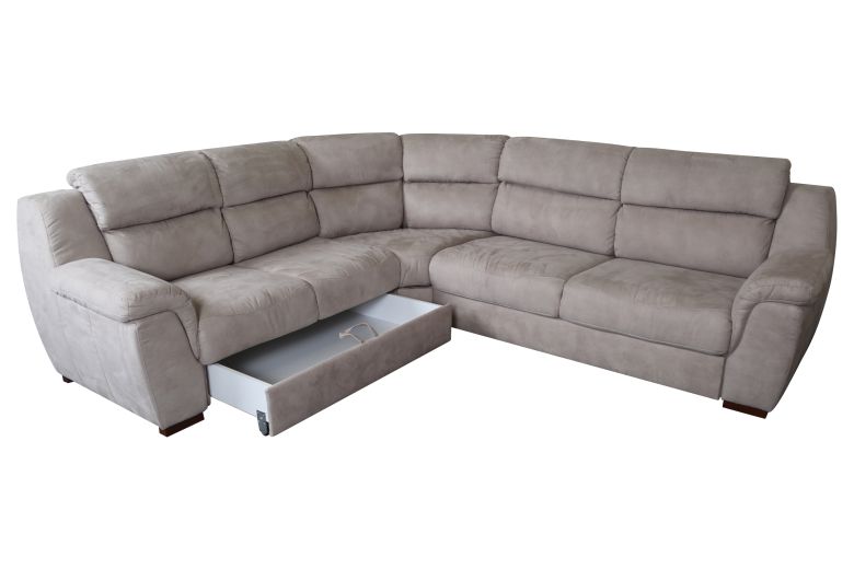 Corner sofa XL - Danny (Pull-out with storage box)