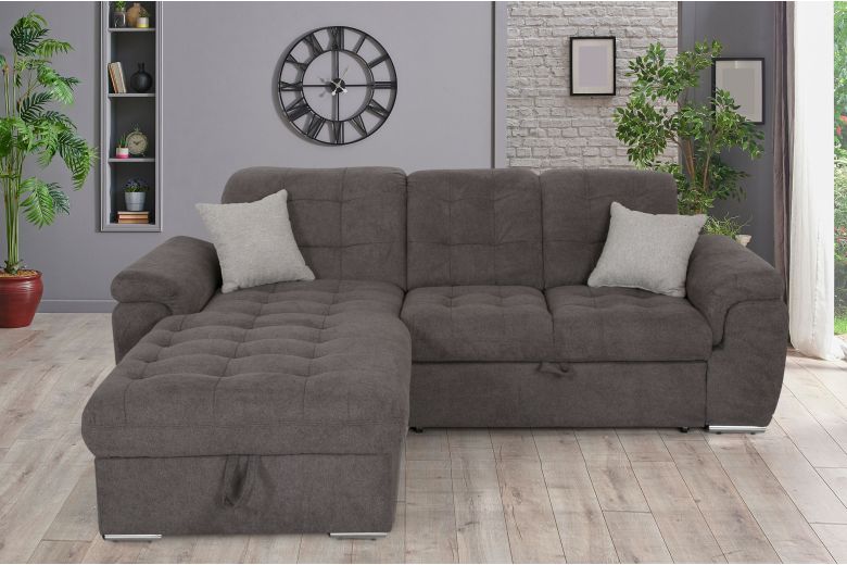 Corner sofa - Bilbao (Pull-out with storage box)