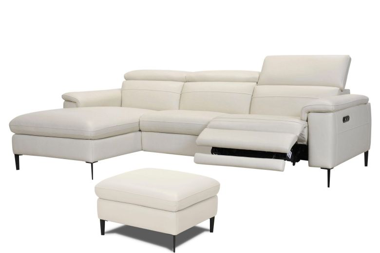 Leather corner sofa - Sacramento