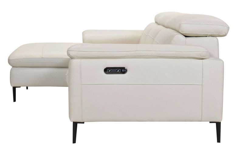 Leather corner sofa - Sacramento