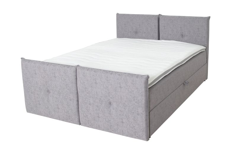 Boxspring bed 180x200 - Sawio (Pull-out with storage box)