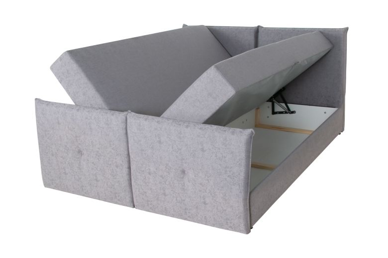 Boxspring bed 180x200 - Sawio (Pull-out with storage box)