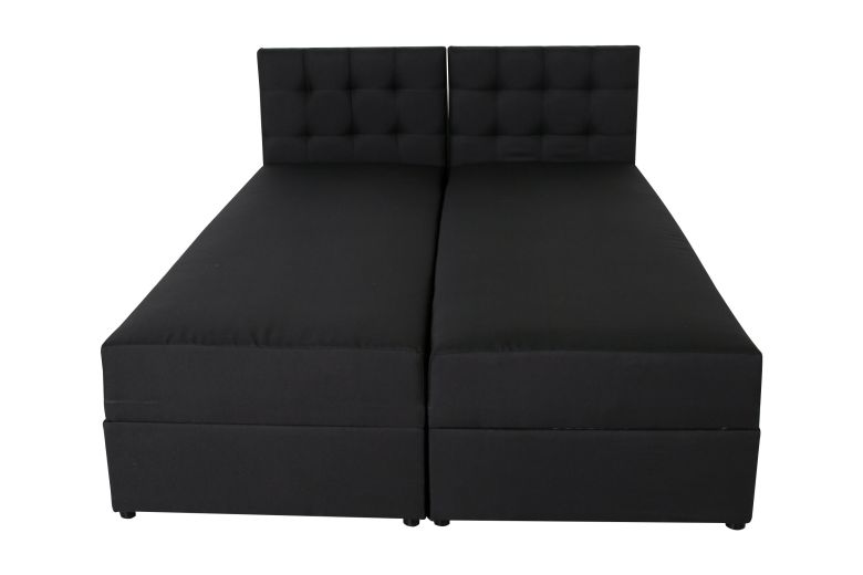 Boxspring bed 180x200 - Melzo (Pull-out with storage box)