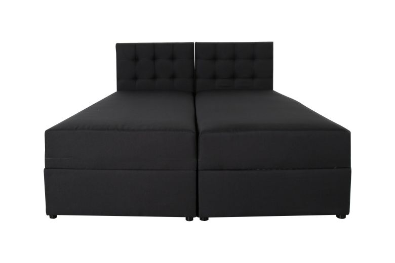 Boxspring bed 180x200 - Melzo (Pull-out with storage box)