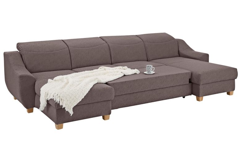 U shape sofa - Fiona (Pull-out with storage box)