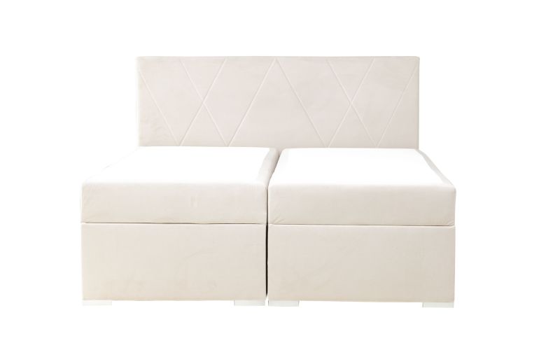 Boxspring bed 180x200 - Lara (Pull-out with storage box)