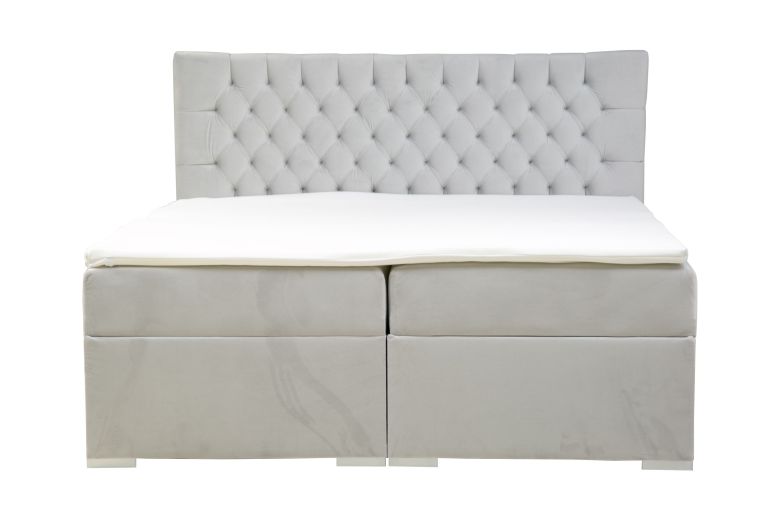 Boxspring bed 180x200 - Dalia (Pull-out with storage box)