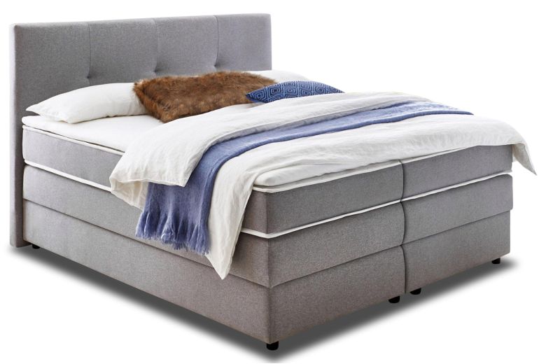 Boxspring bed 180x200 - Merlin (With storage box)