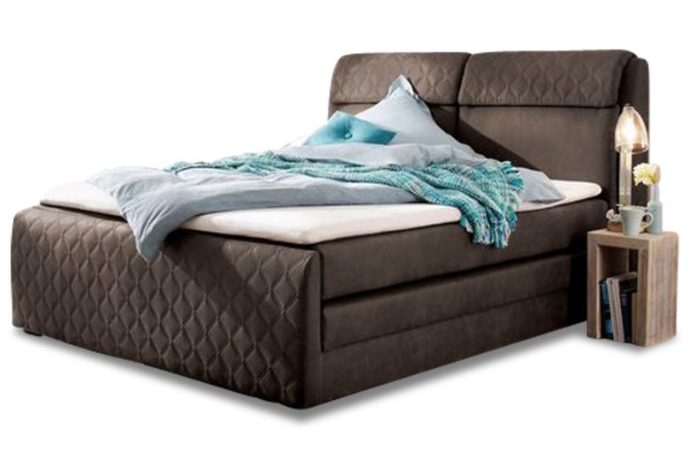 Boxspring bed 180x200 - Chester (With storage box)