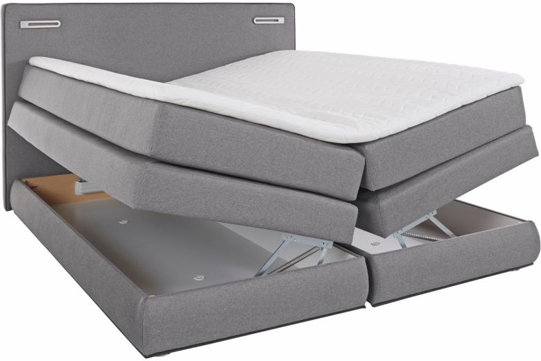 Boxspring bed 180x200 - Rubona (With storage box)