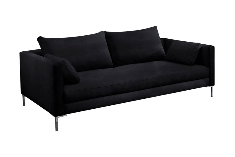 Stolmar 3er-Sofa Marinus - Schwarz