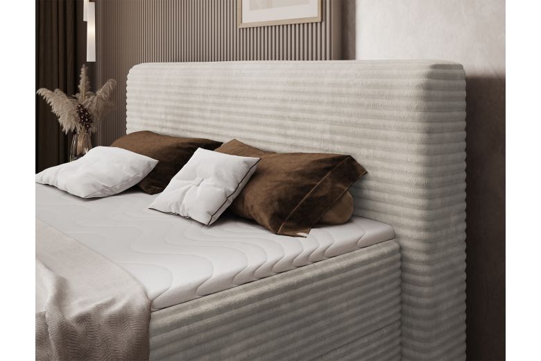 Boxspring bed - Cortiko (Pull-out bed with storage box)