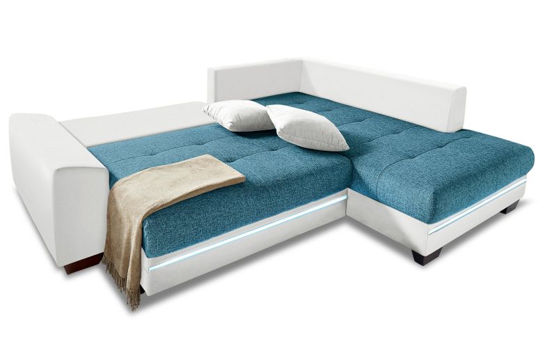 Corner sofa - Nikita (Pull-out with storage box)