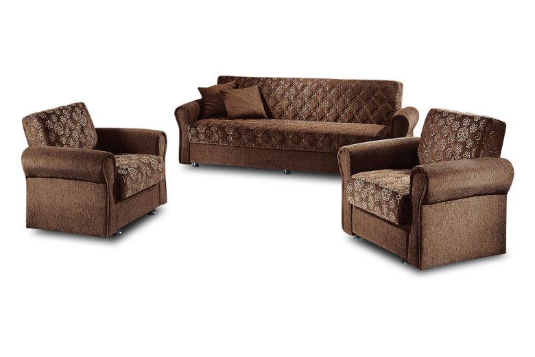Furniture set 3+2+1 - Star (Pull-out with storage box)