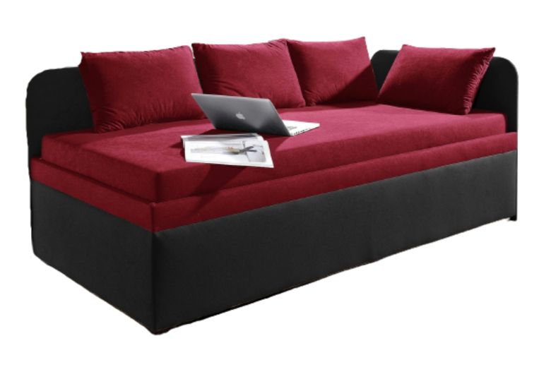 Upholstered bed 90x200 - Studiolige (With storage box)