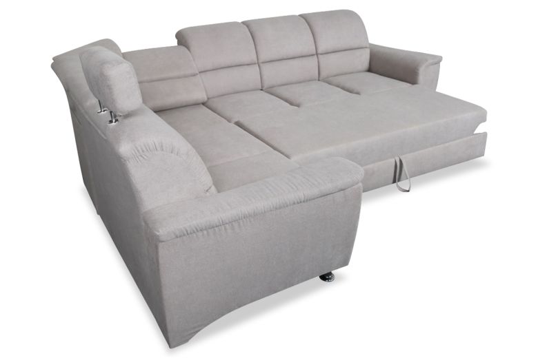 U-образный диван - Milano - P (Pаскладной с ящиком для белья)