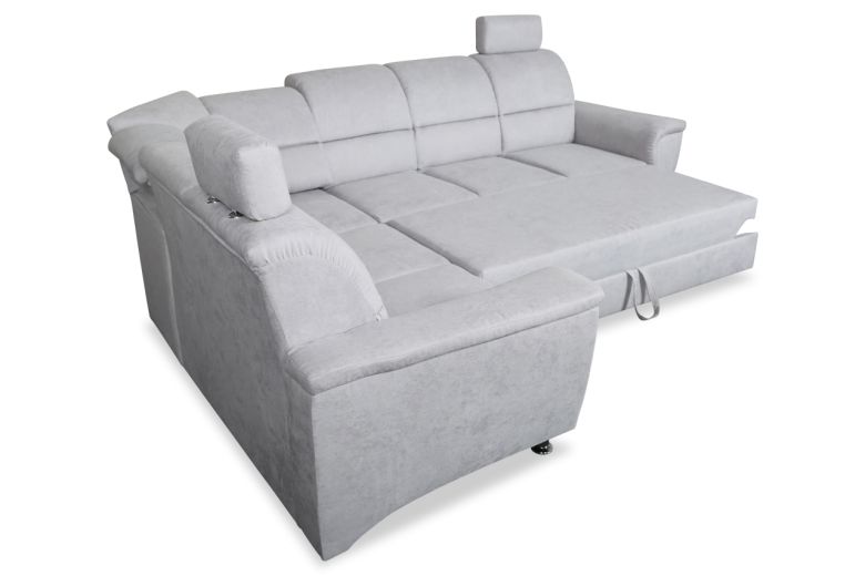 Corner sofa XL - Milano - P (Pull-out with storage box)