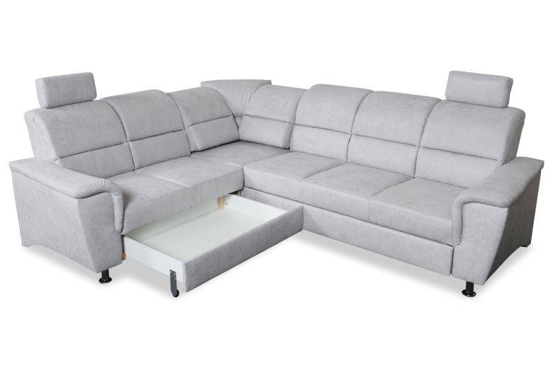 Corner sofa XL - Milano - P (Pull-out with storage box)