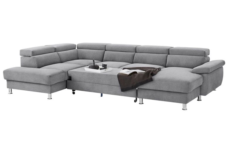 U shape sofa - Lasse (Pull-out with storage box)