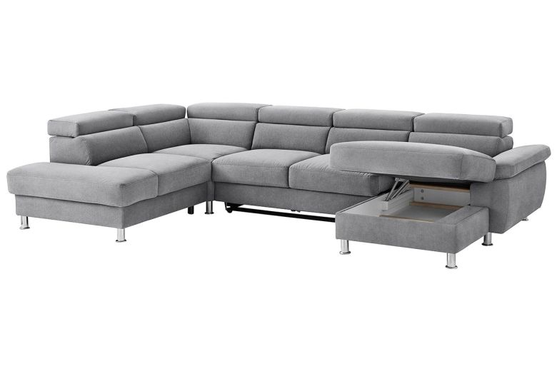 U shape sofa - Lasse (Pull-out with storage box)