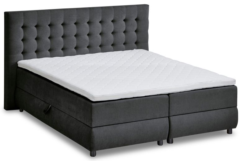 Boxspring bed 180x200 - Tina (With storage box)