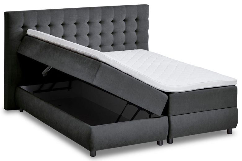 Boxspring bed 180x200 - Tina (With storage box)