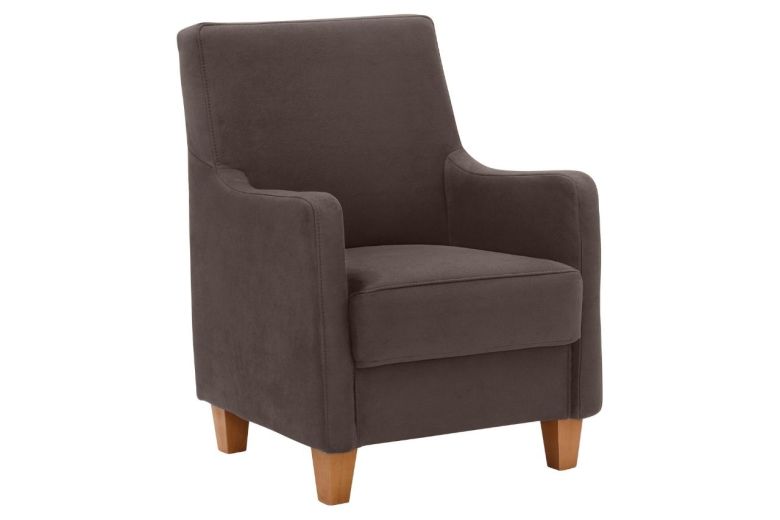 Sessel  - Braun mit Federkern