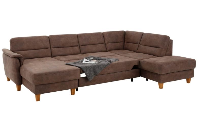 U-образный диван - Palmera (Pаскладной с ящиком для белья)