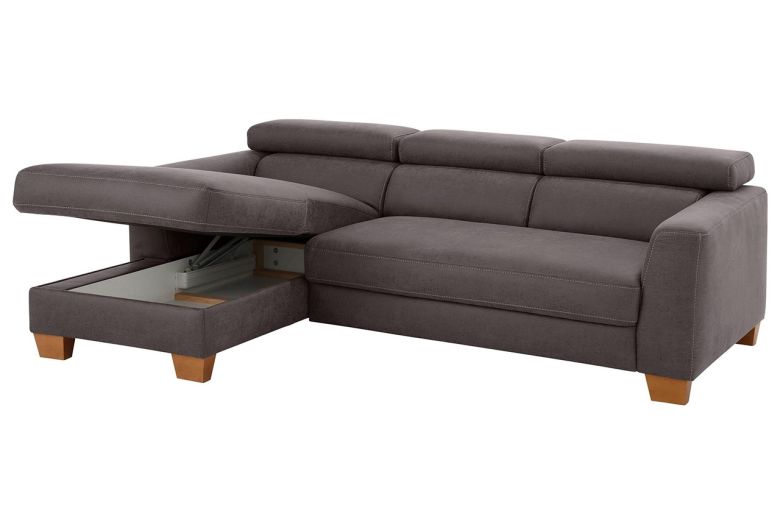 Corner sofa - Steve Luxus (Pull-out with storage box)