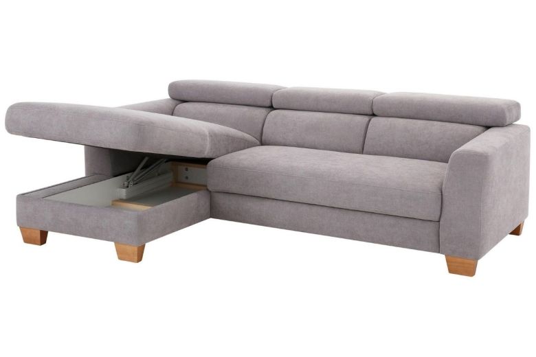 Corner sofa - Steve Luxus (Pull-out with storage box)